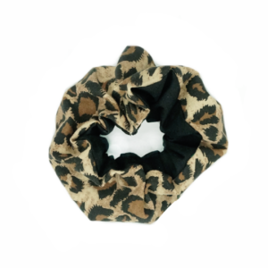 leopard scrunchie
